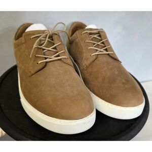 NIB Nisolo Mens Diego Everyday Sneaker Tobacco 9.5 Leather Sustainable Comfort